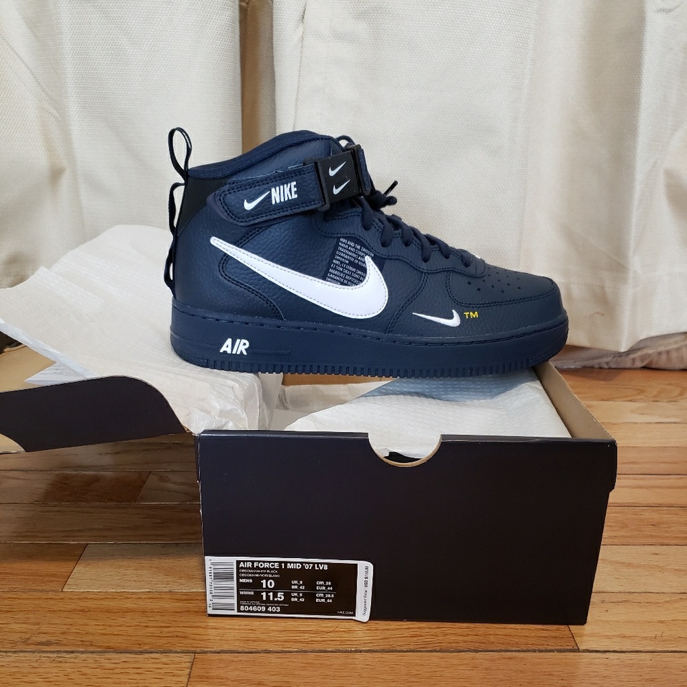 Nike Air Force 1 Mid Utility Size 10 rare
